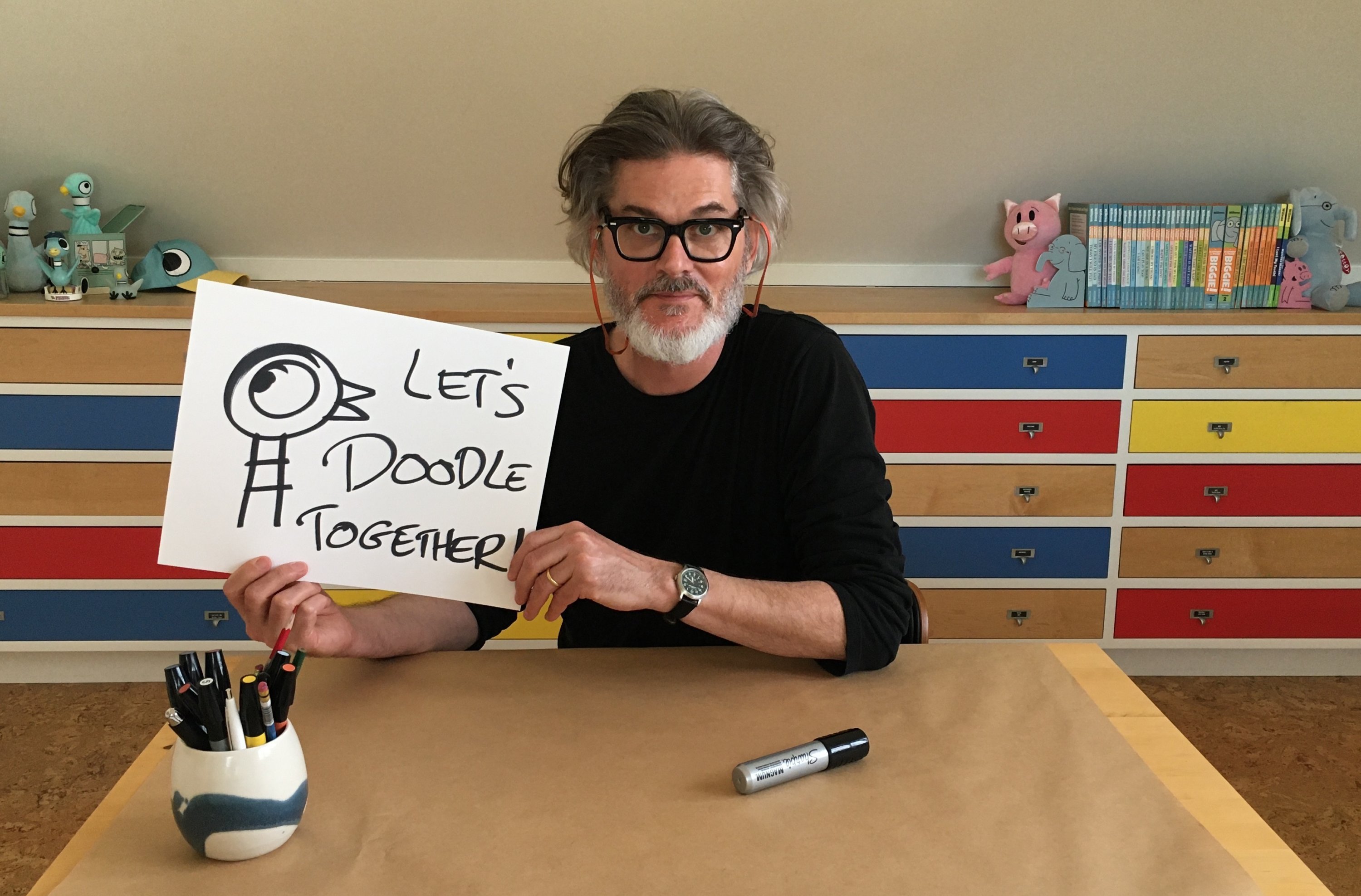 Mo Willems Is Hosting a Livestream Doodle Every Weekday, Starting ...