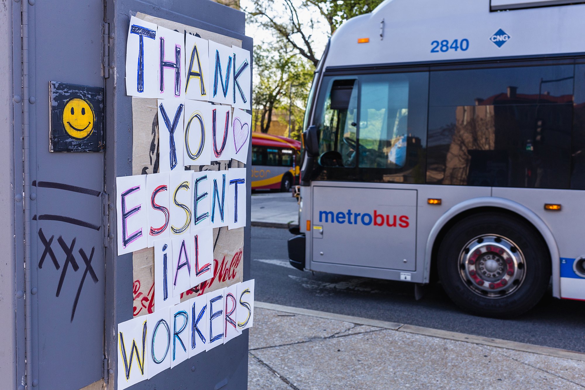 People Are Making Thank-You Signs for Grocery Workers and Delivery Drivers