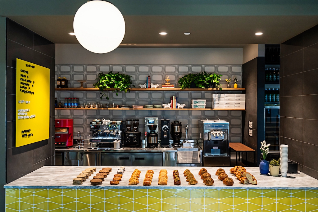 Yellow, the Navy Yard cafe from Michael Rafidi. Photograph by Scott Suchman.