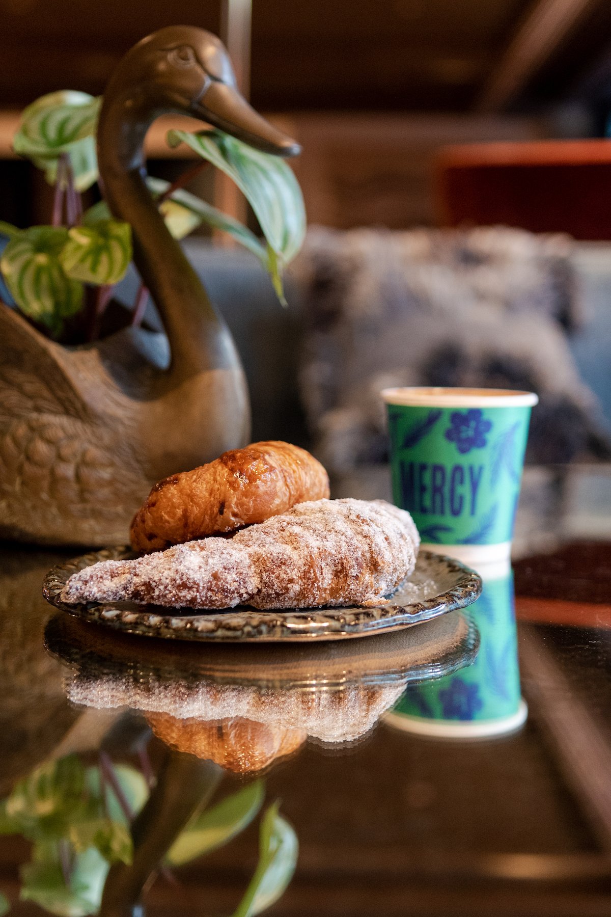 The vigilante pastry at Mercy Me. Photograph by Raisa Aziz - Washingtonian