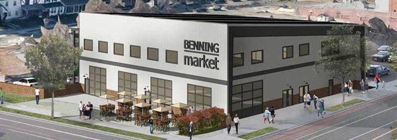 A rendering of Benning Market. Photo courtesy of Market7. 