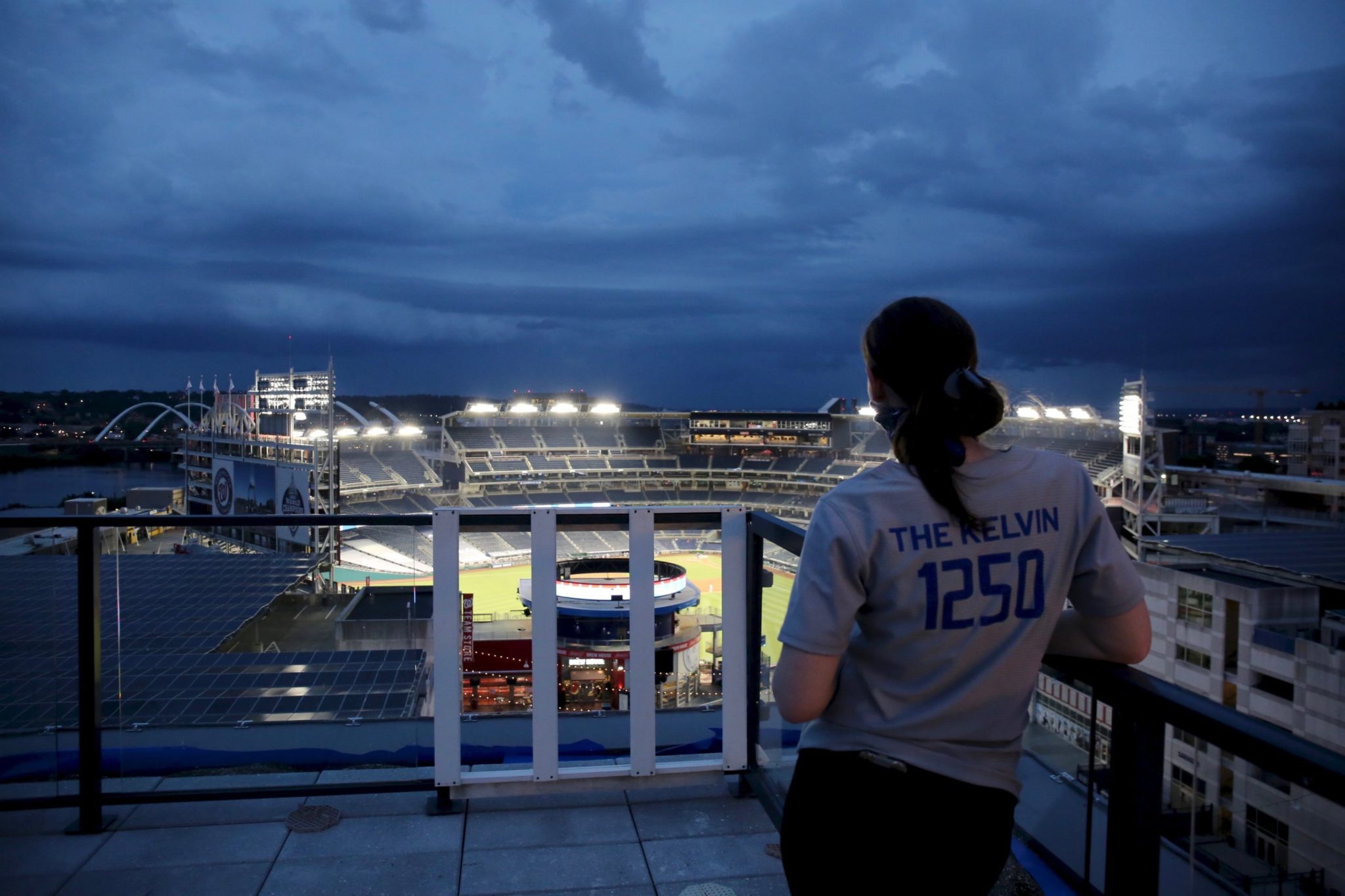 PHOTOS: An Eerie Opening Day in DC as the Nationals Faced Off Against the Yankees