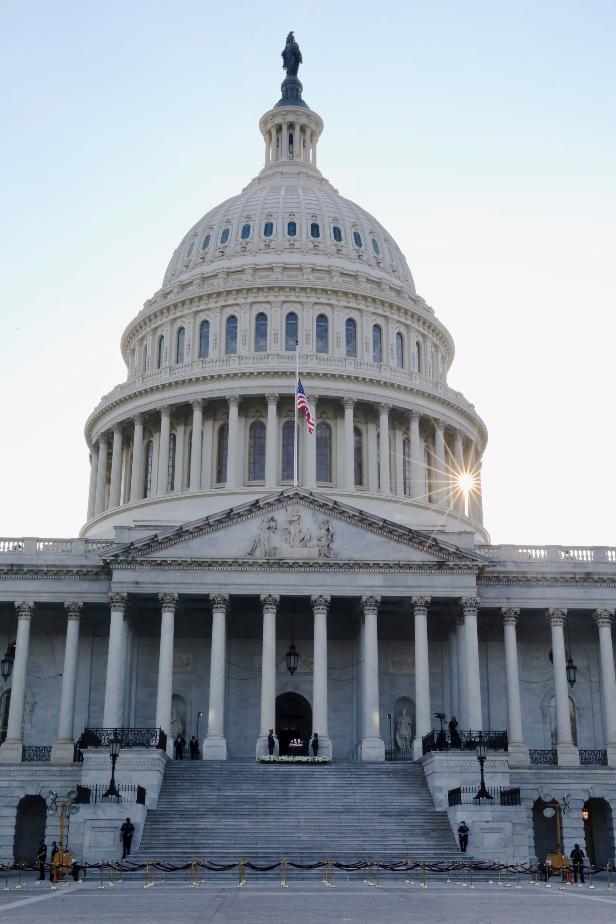 PHOTOS: Congressman John Lewis Lying in State at the Capitol