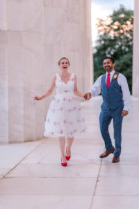 This Low-Key Micro-Wedding Included a Ceremony at the Jefferson Memorial and a Four-Course Tasting Menu at Tabard Inn