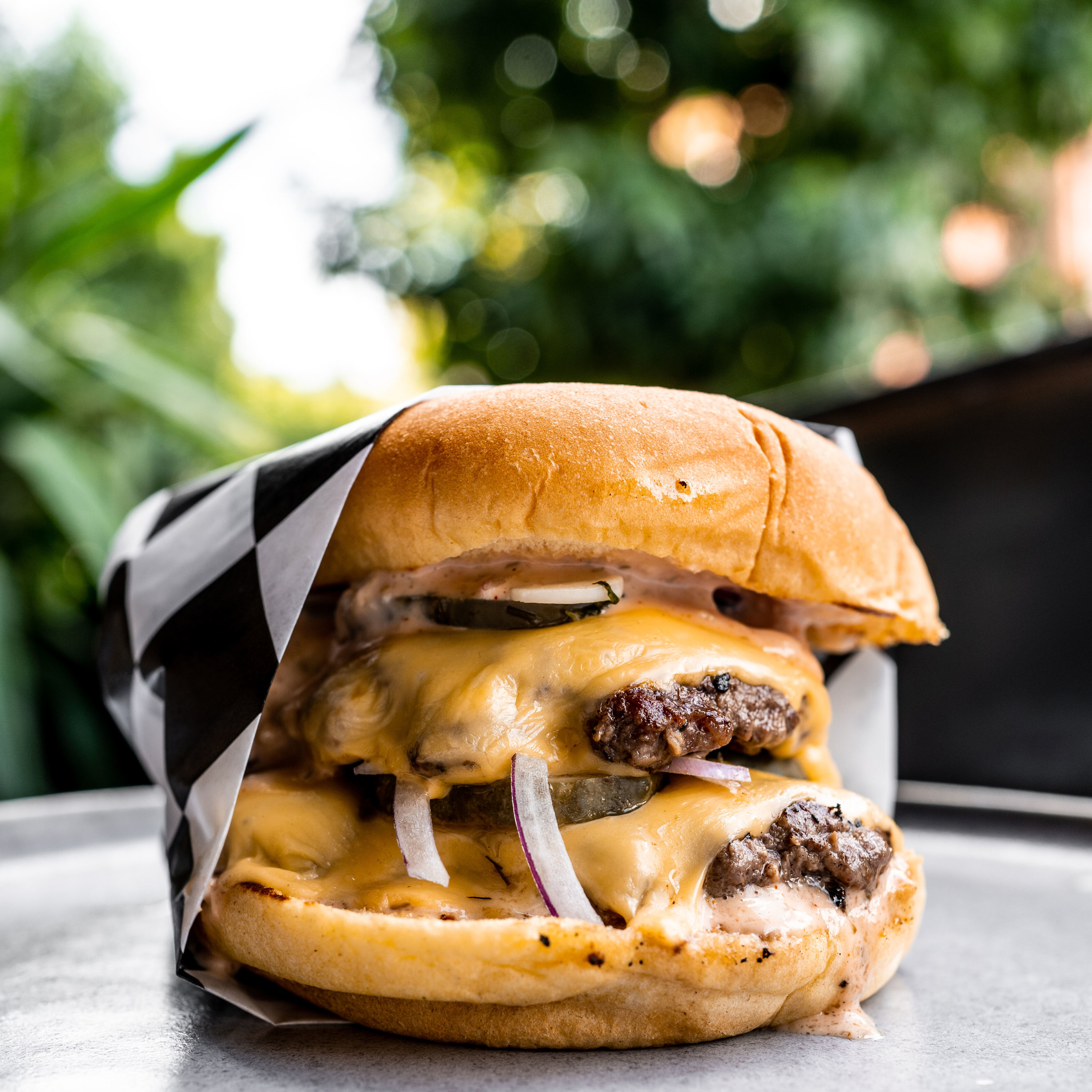 The namesake Ghostburger. Photo by Leah Judson. 