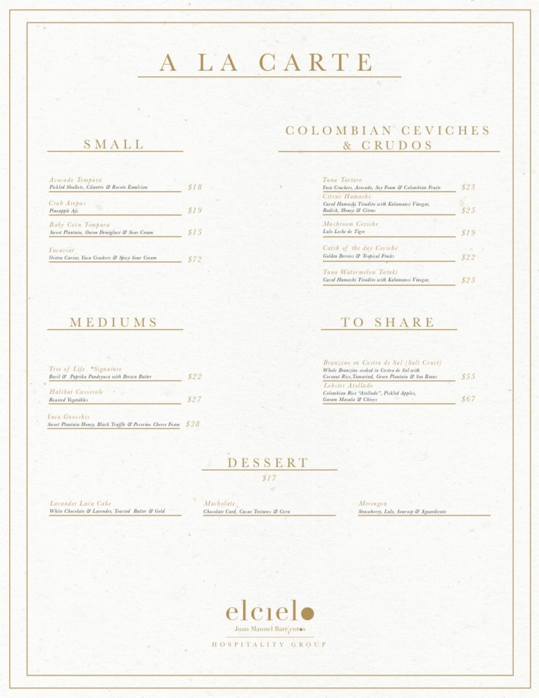 Wash Your Hands With Chocolate Before El Cielo’s 25Dish Modernist Colombian Tasting Washingtonian