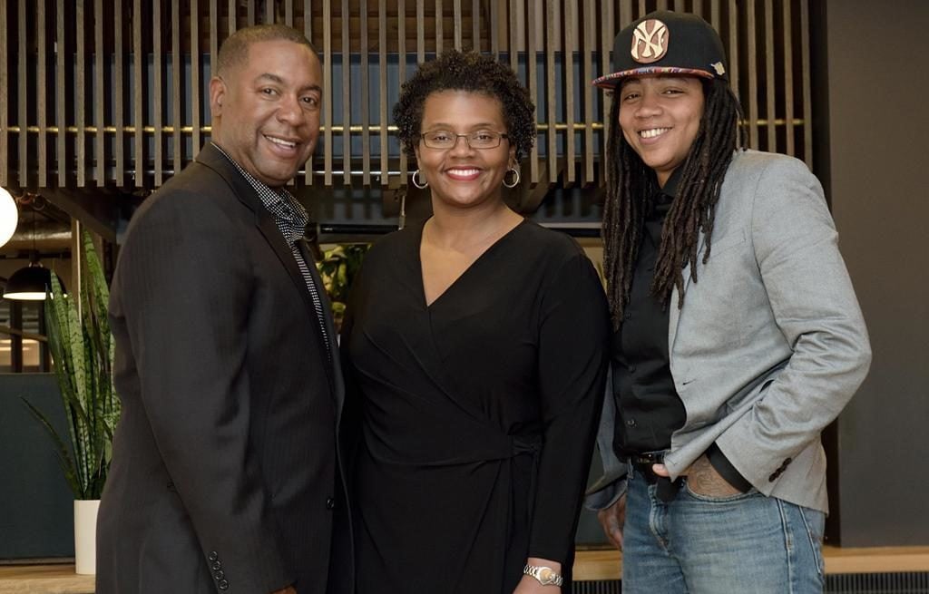 cofounders (1) - Washingtonian DMV Black Restaurant Week co-founders Furard Tate, Dr. Erinn Tucker, and Andra Johnson. Photo courtesy of DMV Black Restaurant Week.