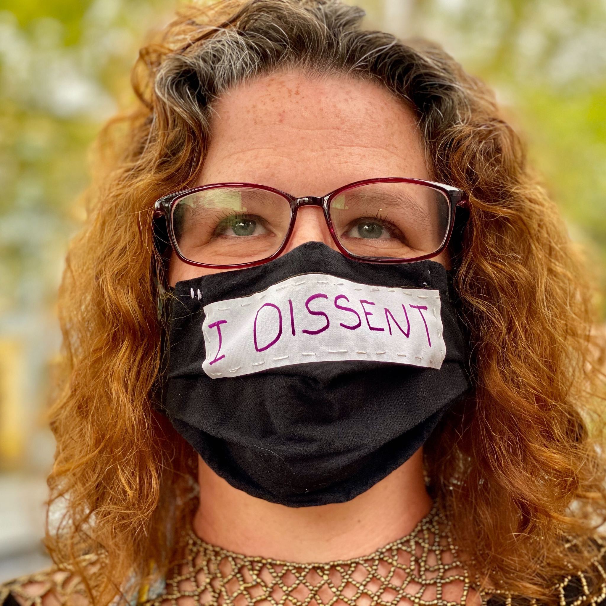 RBG mourners masks supreme court
