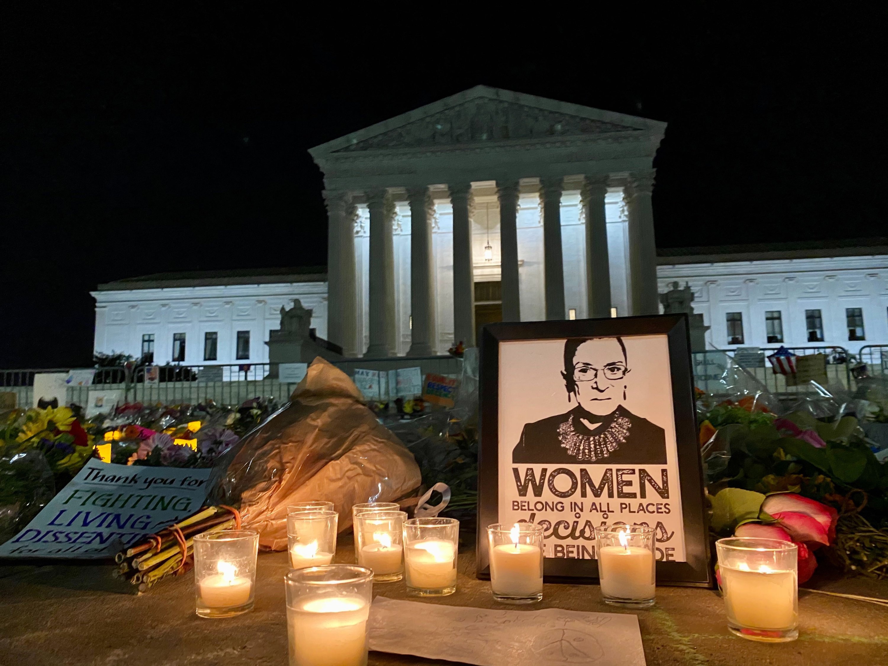 RBG signs supreme court