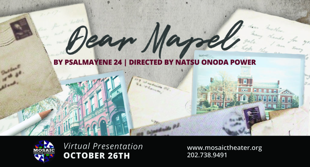 Mosaic Theater Presents Dear Mapel by Psalmayene 24