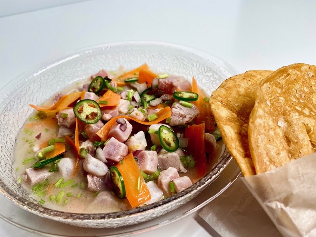 Tuna and snapper ceviche. Photo courtesy of Gonzo. 