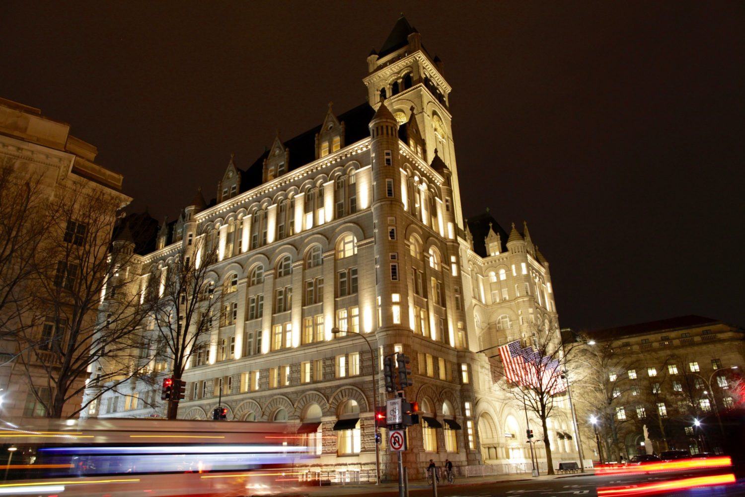 Trump hotel photograph by Evy Mages.