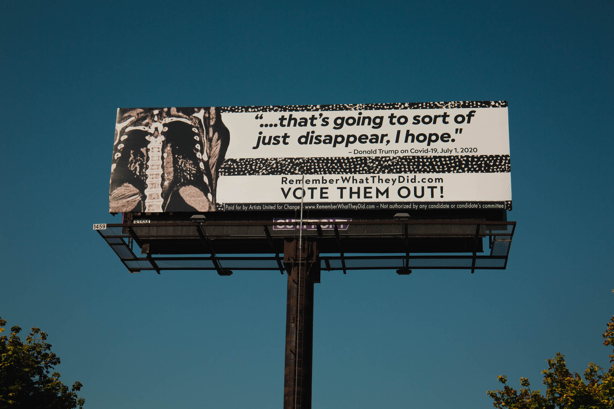 Robin Bell’s New Project: Anti-Trump Billboards, All Over the US