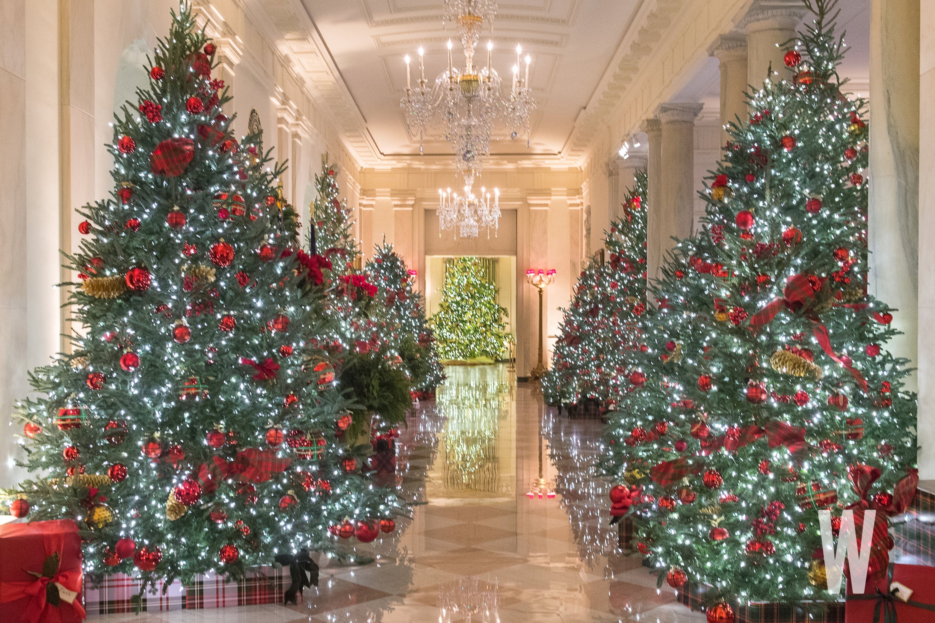 white house christmas decorations 2020