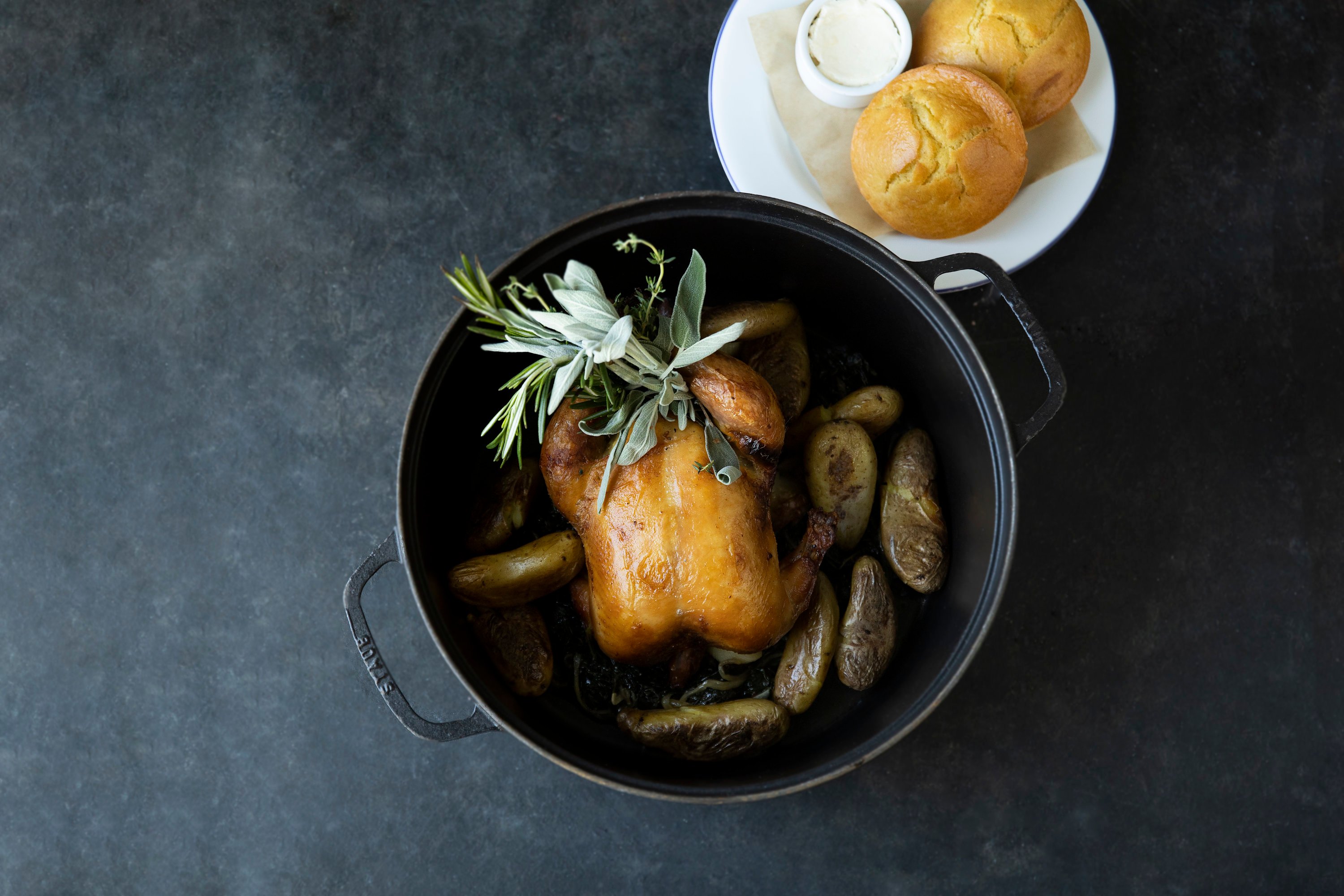 Rotisserie chicken. Photo by Jennifer Chase. 