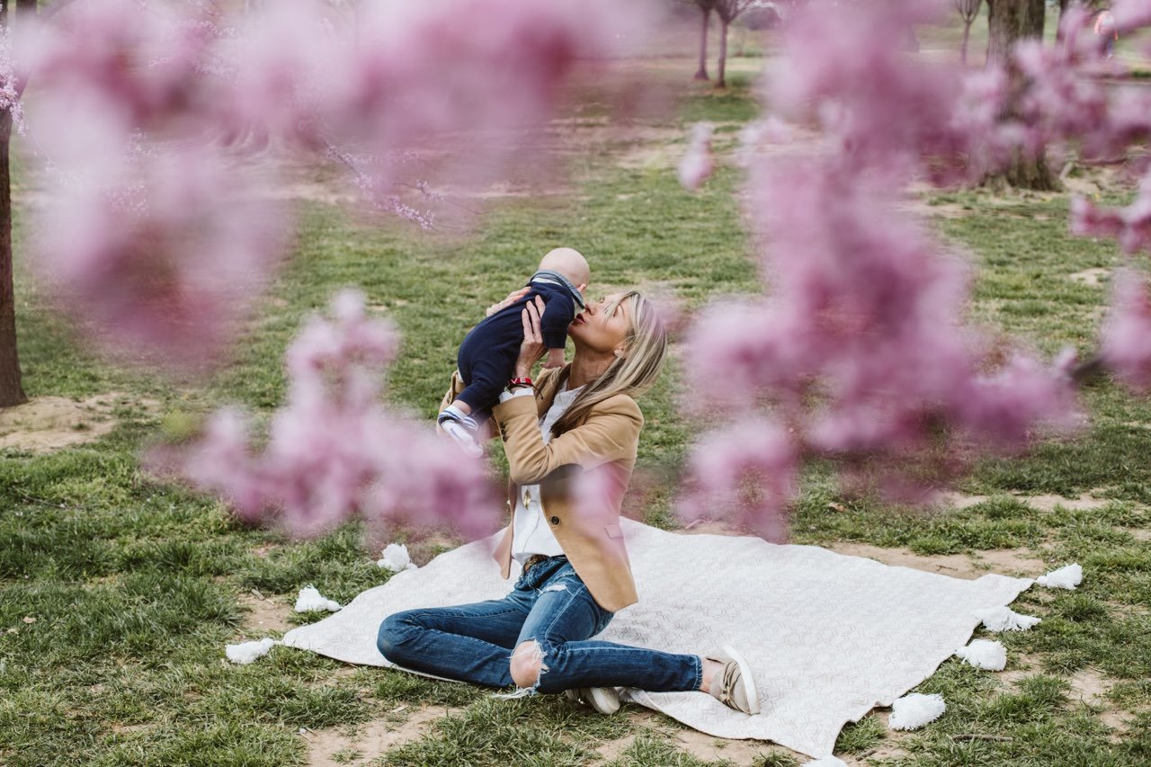 Carrie Br - Washingtonian When the birth mothers were pregnant with the babies Brady was to adopt, she was in nerve-racking text chains about their health, always unsure how things would end. Photograph courtesy of Carrie Brady.