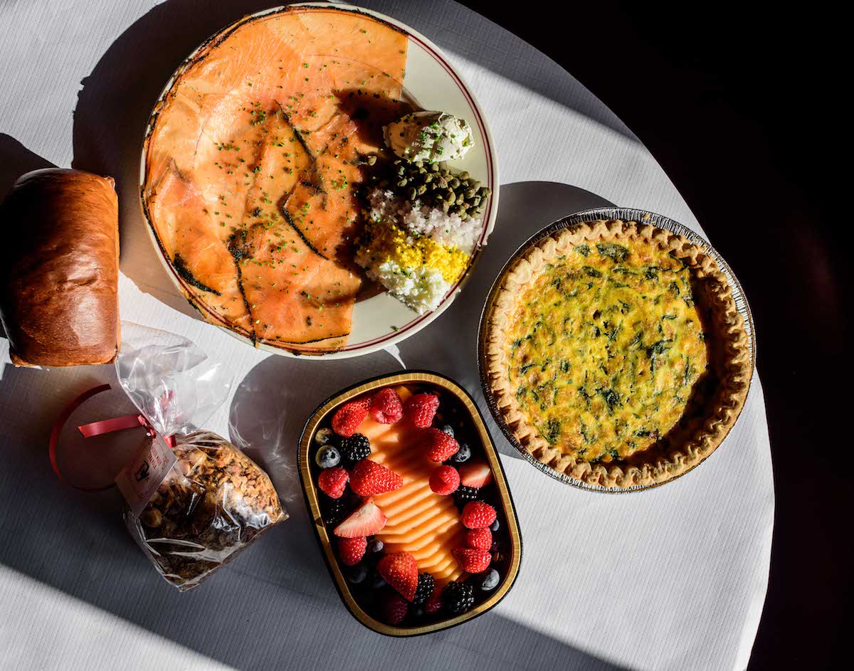 Holiday Brunch Box Lox Platter Le Diplomate - Washingtonian