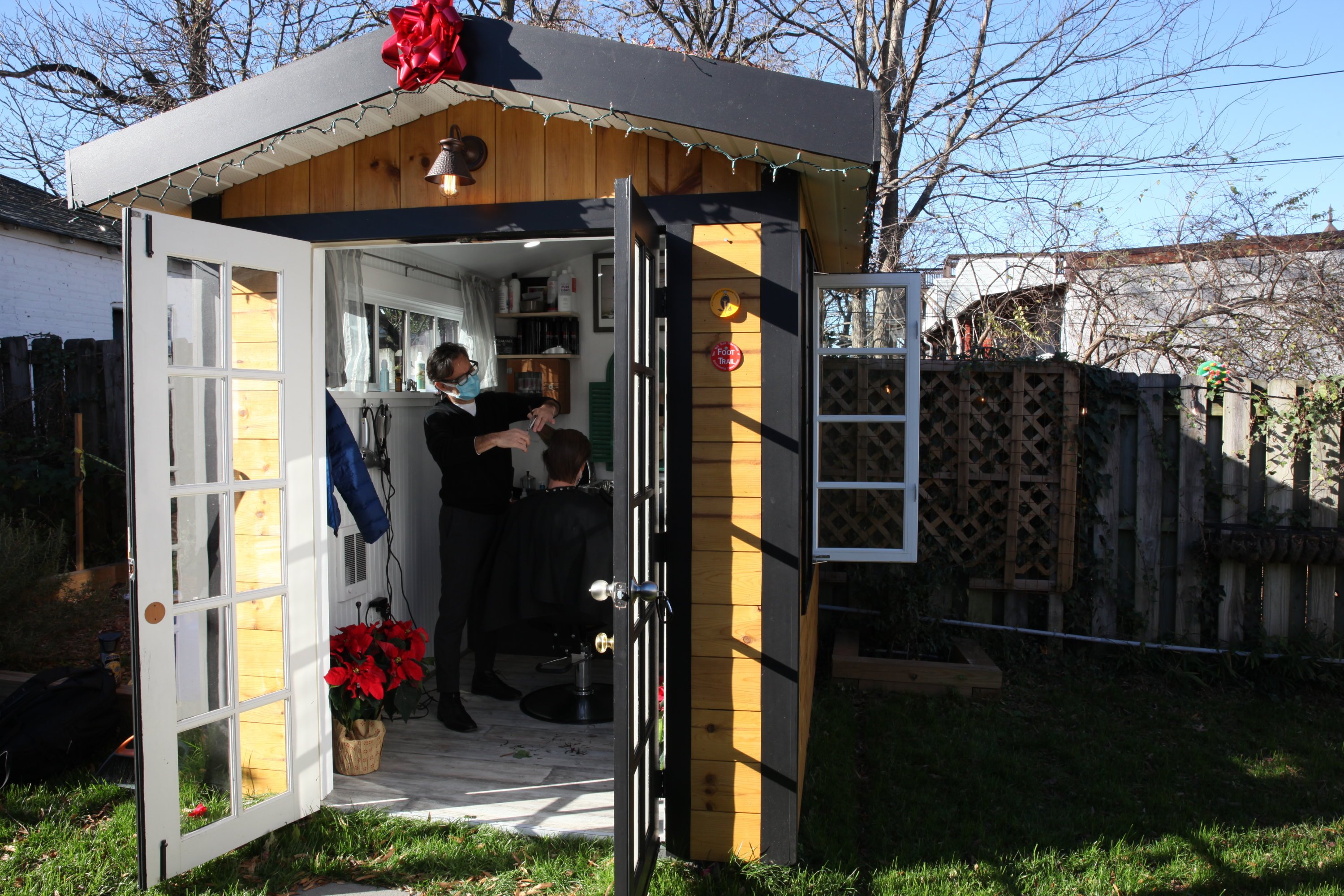 This DC Stylist's Backyard Hair Salon Is Booking Months in Advance - Washingtonian This DC Stylist's Backyard Hair Salon Is Booking Months in Advance - Washingtonian