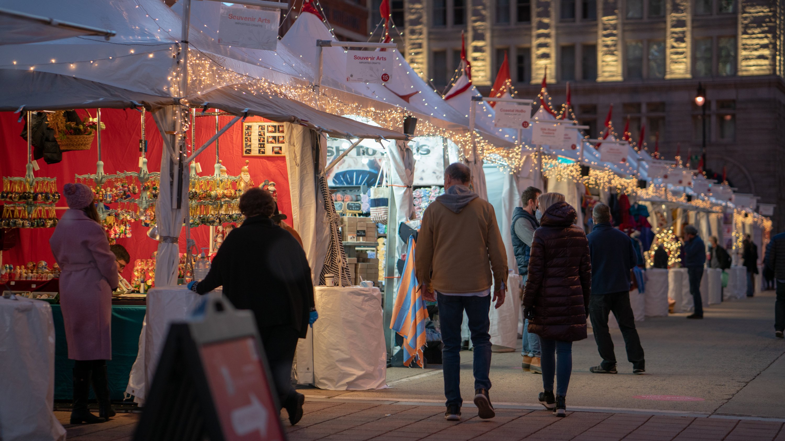 The Downtown Holiday Market is expanding to two blocks this year. Photo by InsterStellarStudios. 