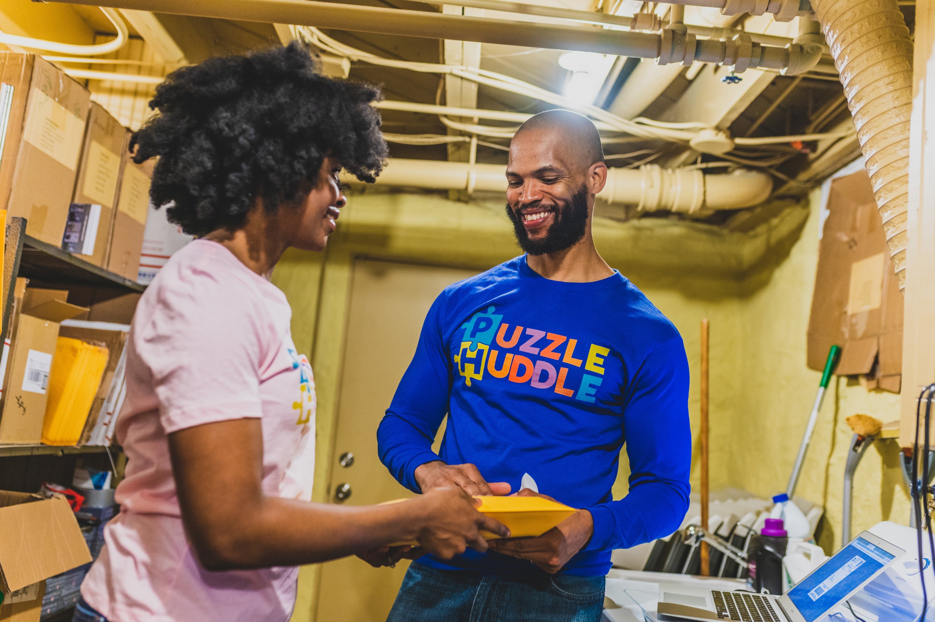 Puzzle Huddle Family... - Washingtonian