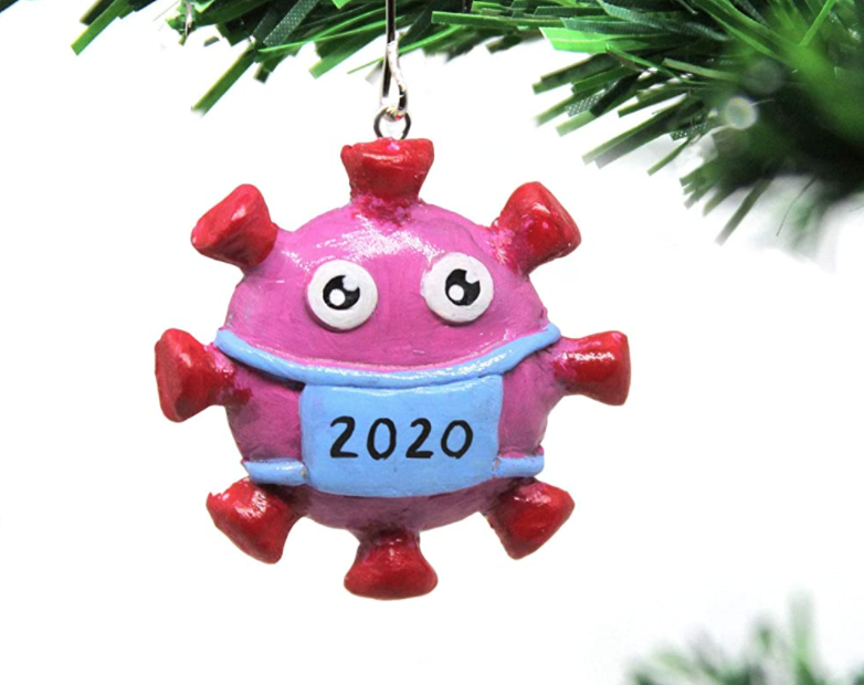 Since March Home for the Holidays 2020 COVID-19 Pandemic Handmade Christmas Ornament