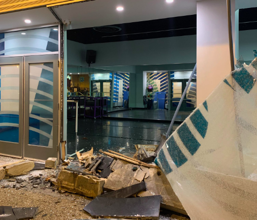 A Car Drove Into the Atlas Performing Arts Center Last Night - Vimarsana News