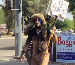 The “QAnon Shaman” Has Been Moved to the Alexandria Jail So He Can Eat Organic
