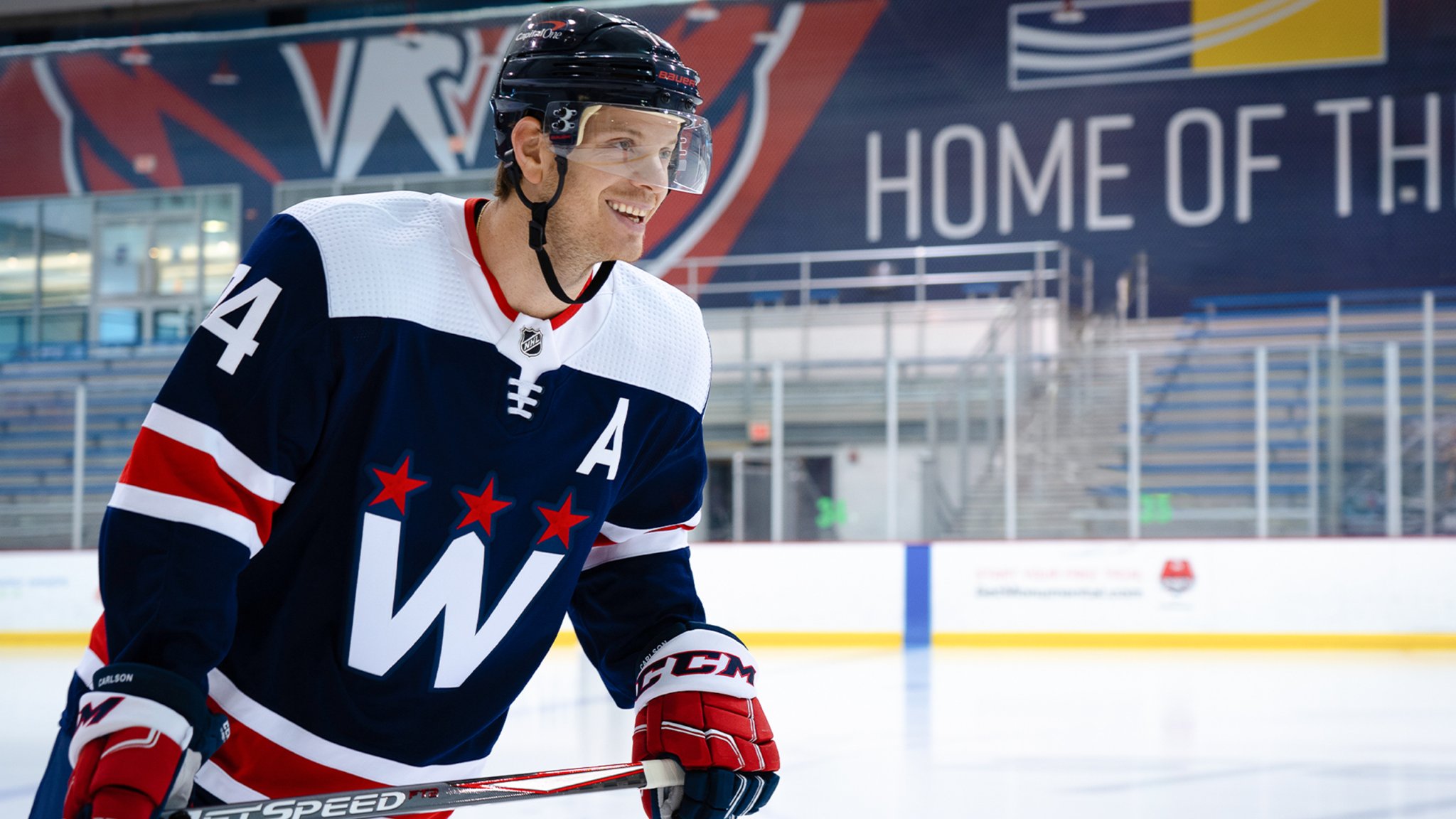 Washington Capitals John Carlson 2023 NHL Stadium Series White