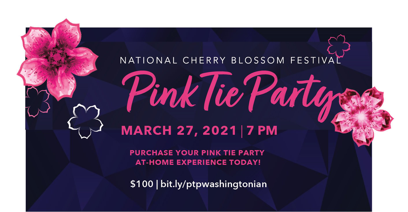 National Cherry Blossom Festival Reimagines the Pink Tie Party to Support Area Restaurants