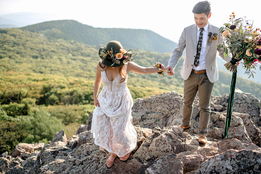 Boho Mountain Elopement in Shenandoah National Park_1001 Angles Photography_Shenandoah National Park Adventure Elopement-112_low - Washingtonian