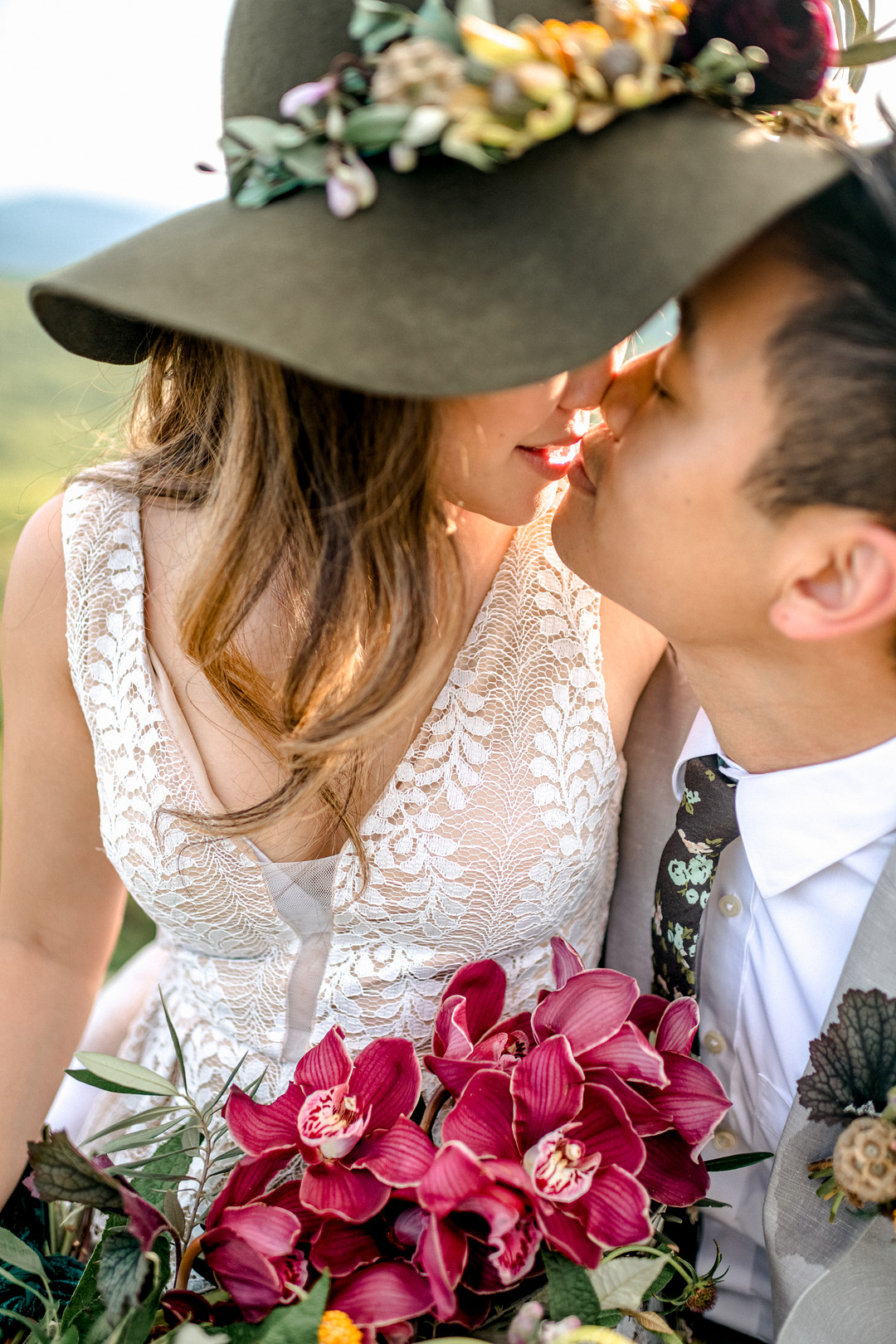 Boho Mountain Elopement in Shenandoah National Park_1001 Angles Photography_Shenandoah National Park Adventure Elopement-149_low