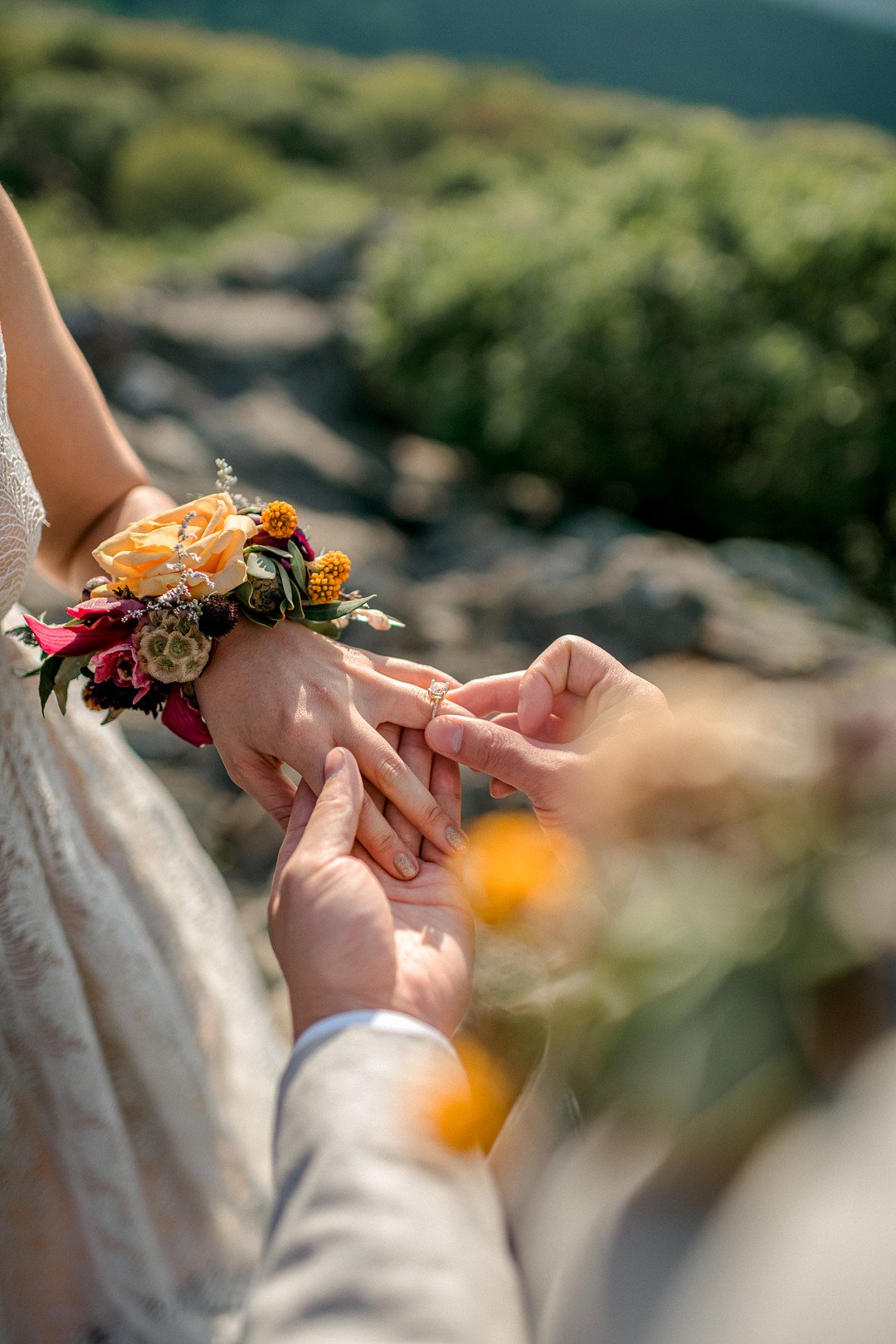 Boho Mountain Elopement in Shenandoah National Park_1001 Angles Photography_Shenandoah National Park Adventure Elopement-172_low