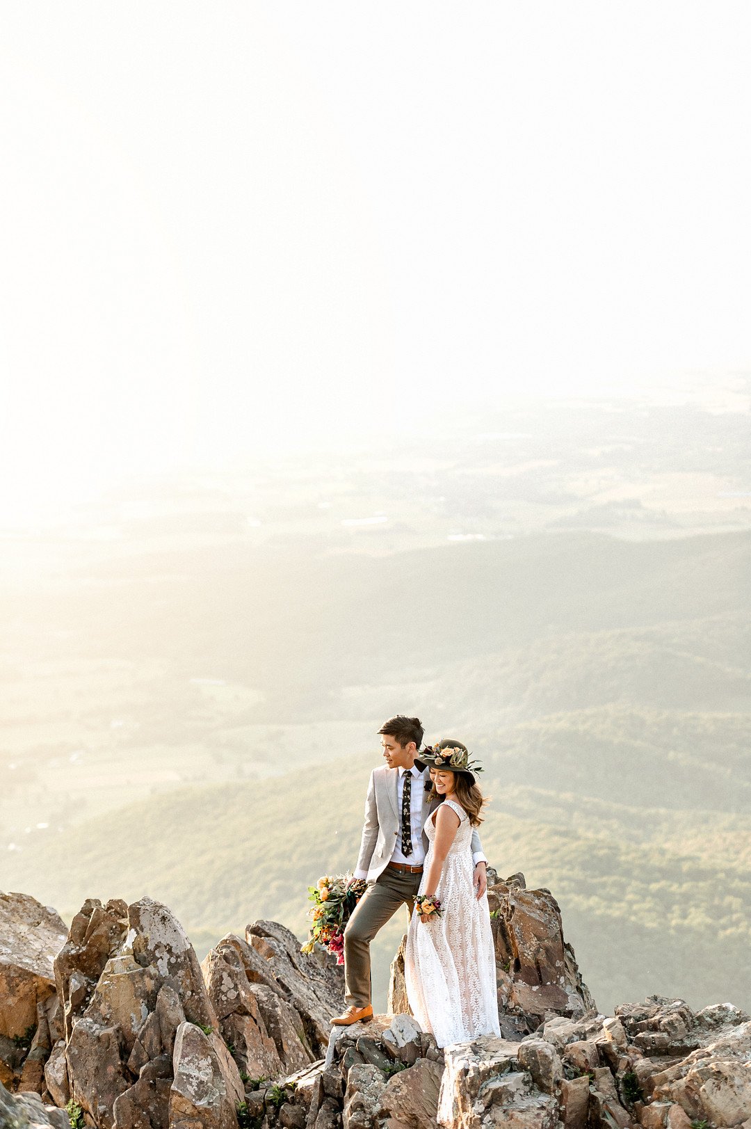 Boho Mountain Elopement in Shenandoah National Park_1001 Angles Photography_Shenandoah National Park Adventure Elopement-209_low