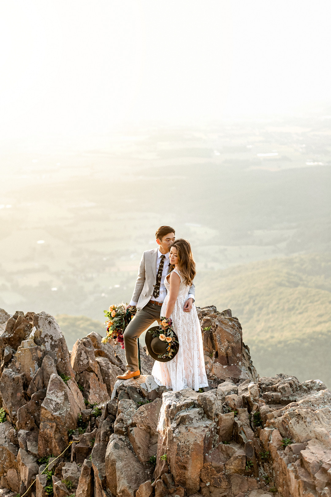 Boho Mountain Elopement in Shenandoah National Park_1001 Angles Photography_Shenandoah National Park Adventure Elopement-212_low