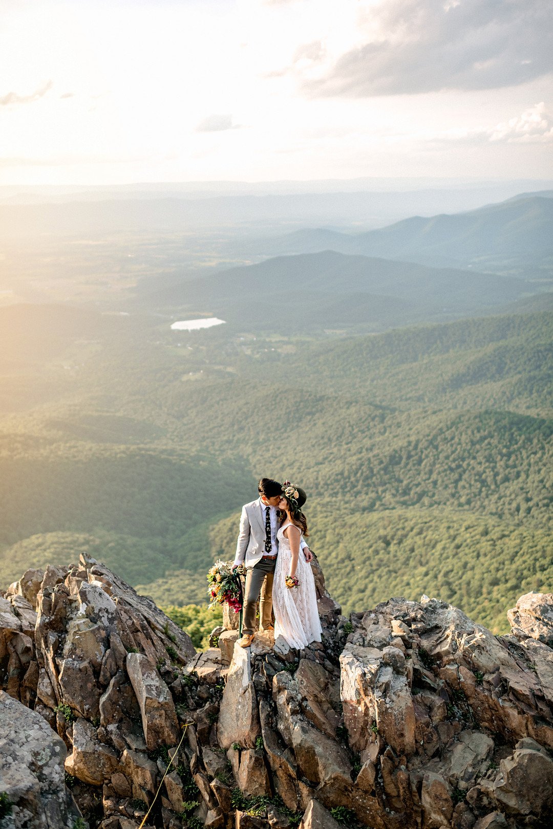 Boho Mountain Elopement in Shenandoah National Park_1001 Angles Photography_Shenandoah National Park Adventure Elopement-215_low