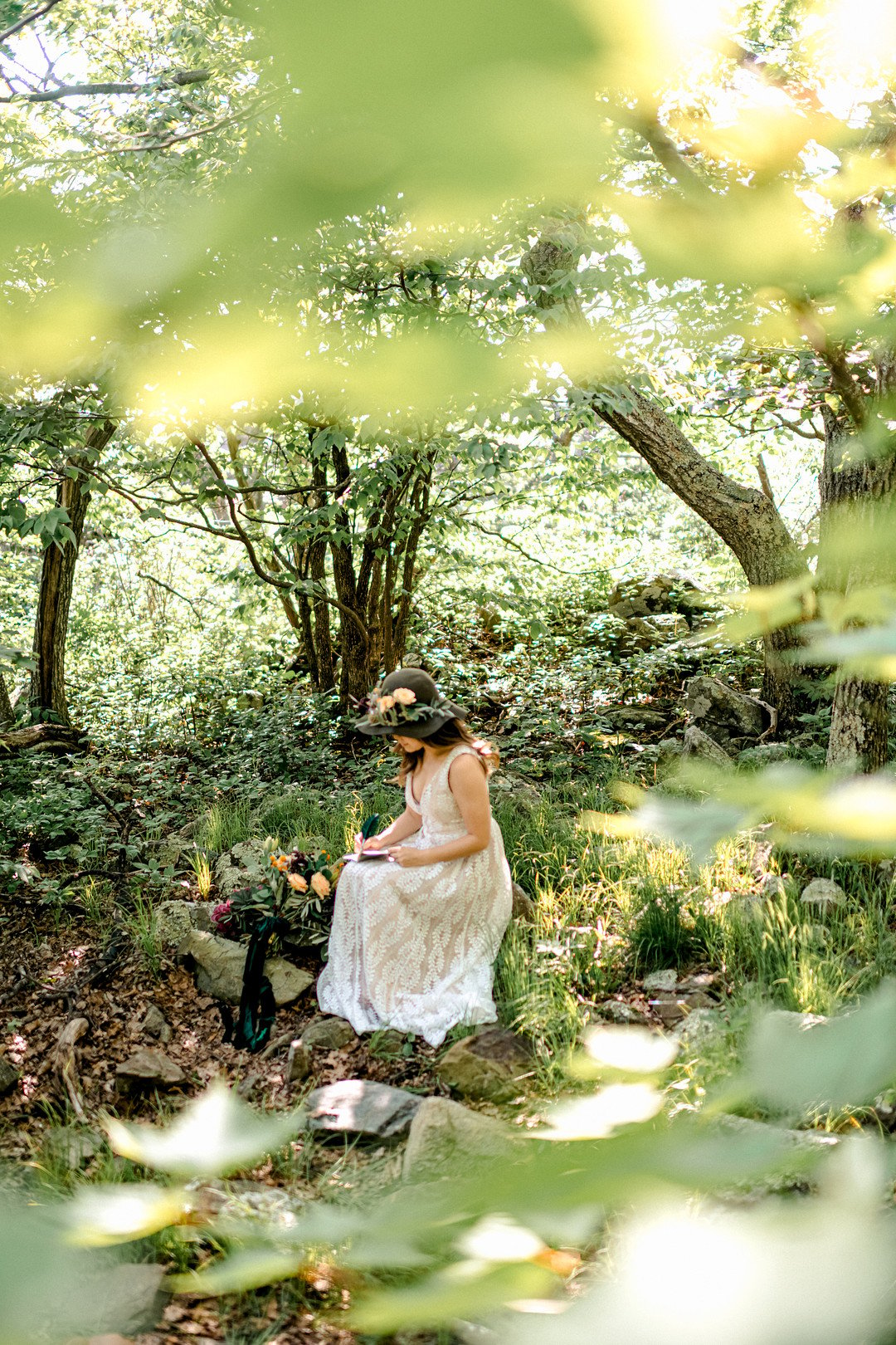 Boho Mountain Elopement in Shenandoah National Park_1001 Angles Photography_Shenandoah National Park Adventure Elopement-26_low