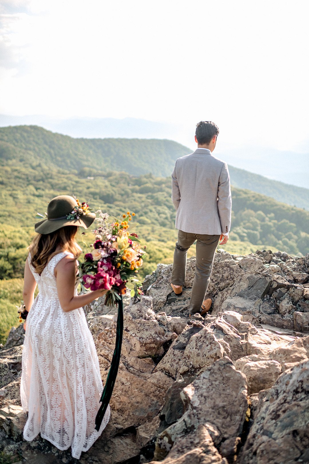 Boho Mountain Elopement in Shenandoah National Park_1001 Angles Photography_Shenandoah National Park Adventure Elopement-94_low