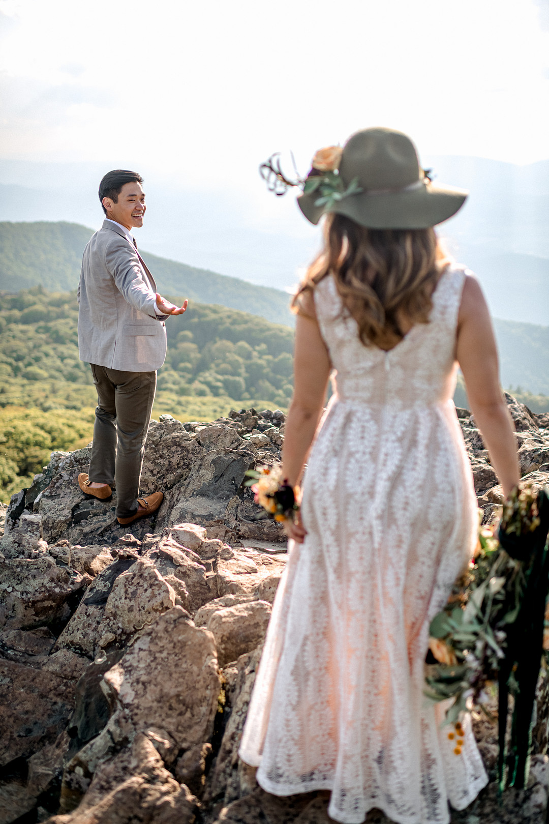 Boho Mountain Elopement in Shenandoah National Park_1001 Angles Photography_Shenandoah National Park Adventure Elopement-98_low