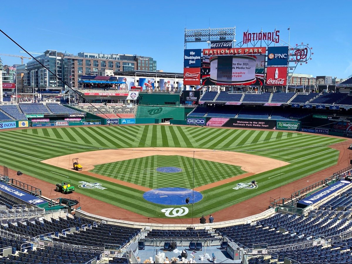 Nationals Park, Washington DC - Seating Chart View