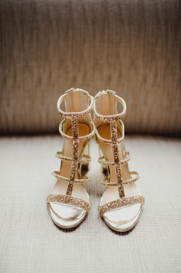 This Blush, Ivory, and Gold Indian-American Fusion Wedding Included a ...