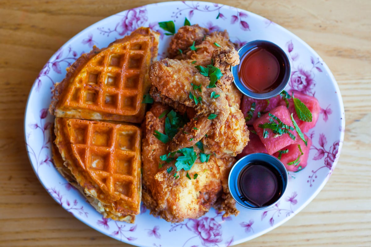 YB_Chicken Watermelon & Waffles - Washingtonian
