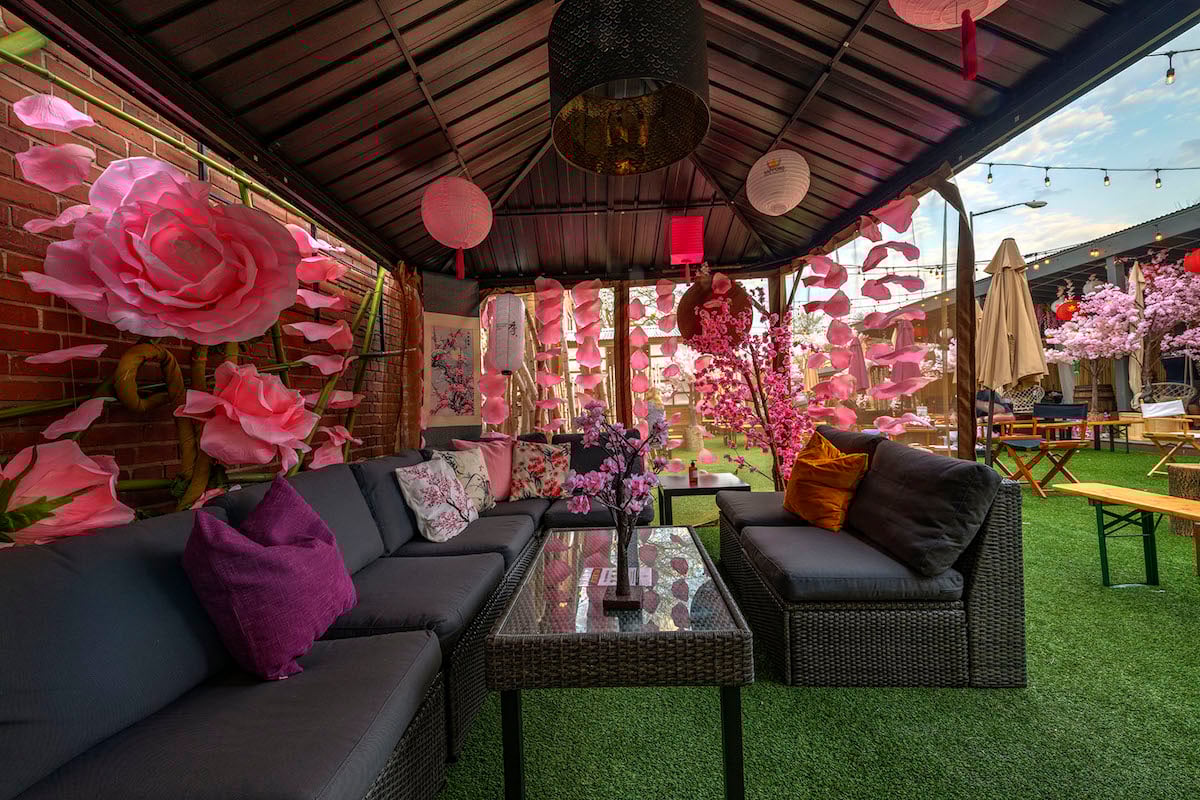 Hook Hall Celebrate the blossoms private cabana1 - Washingtonian