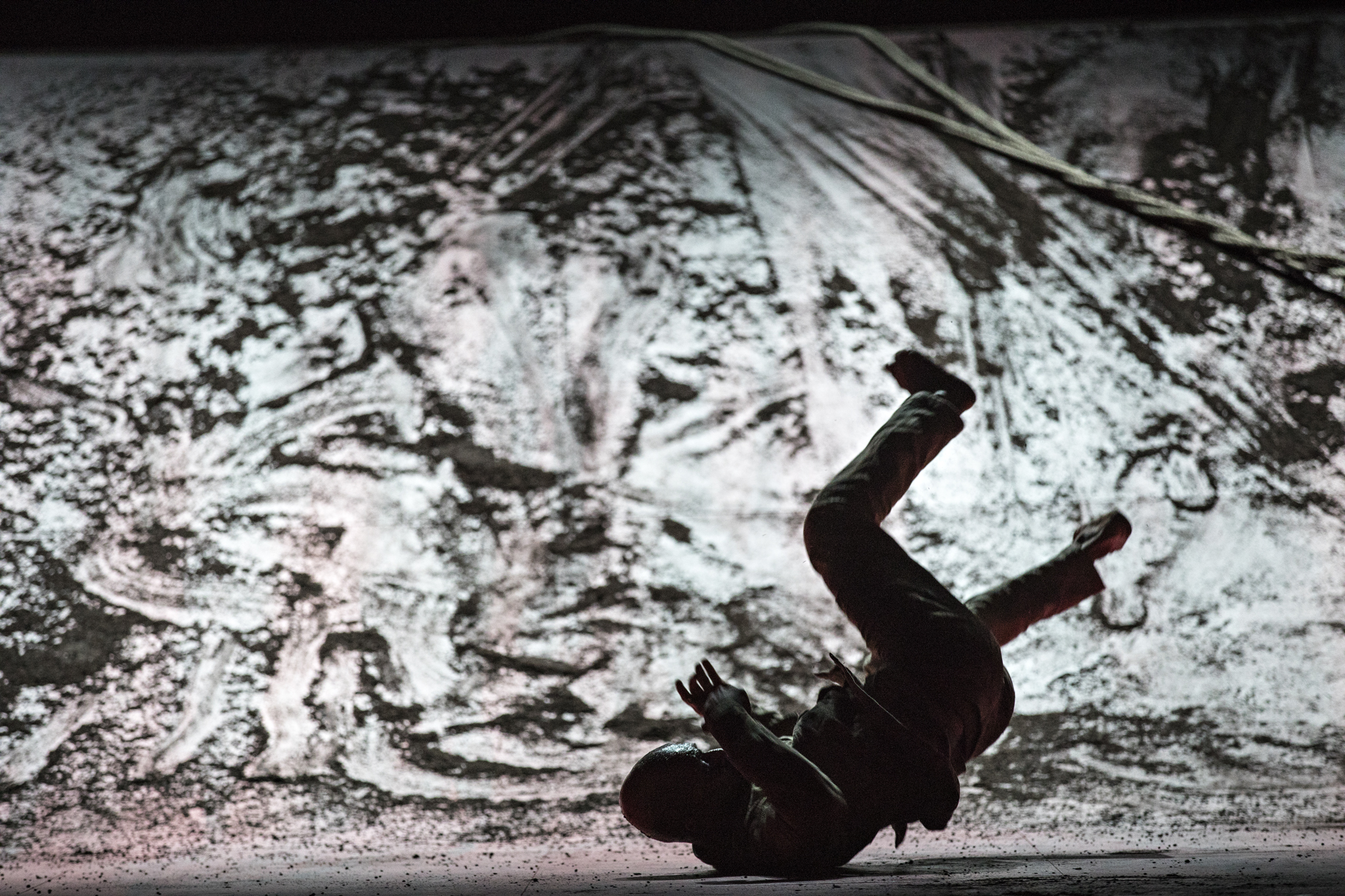 Akram Khan in XENOS_Photo by Jean-Louis Fernandez - Washingtonian "XENOS" by Akram Khan. Photograph by Jean-Louis Fernandez.
