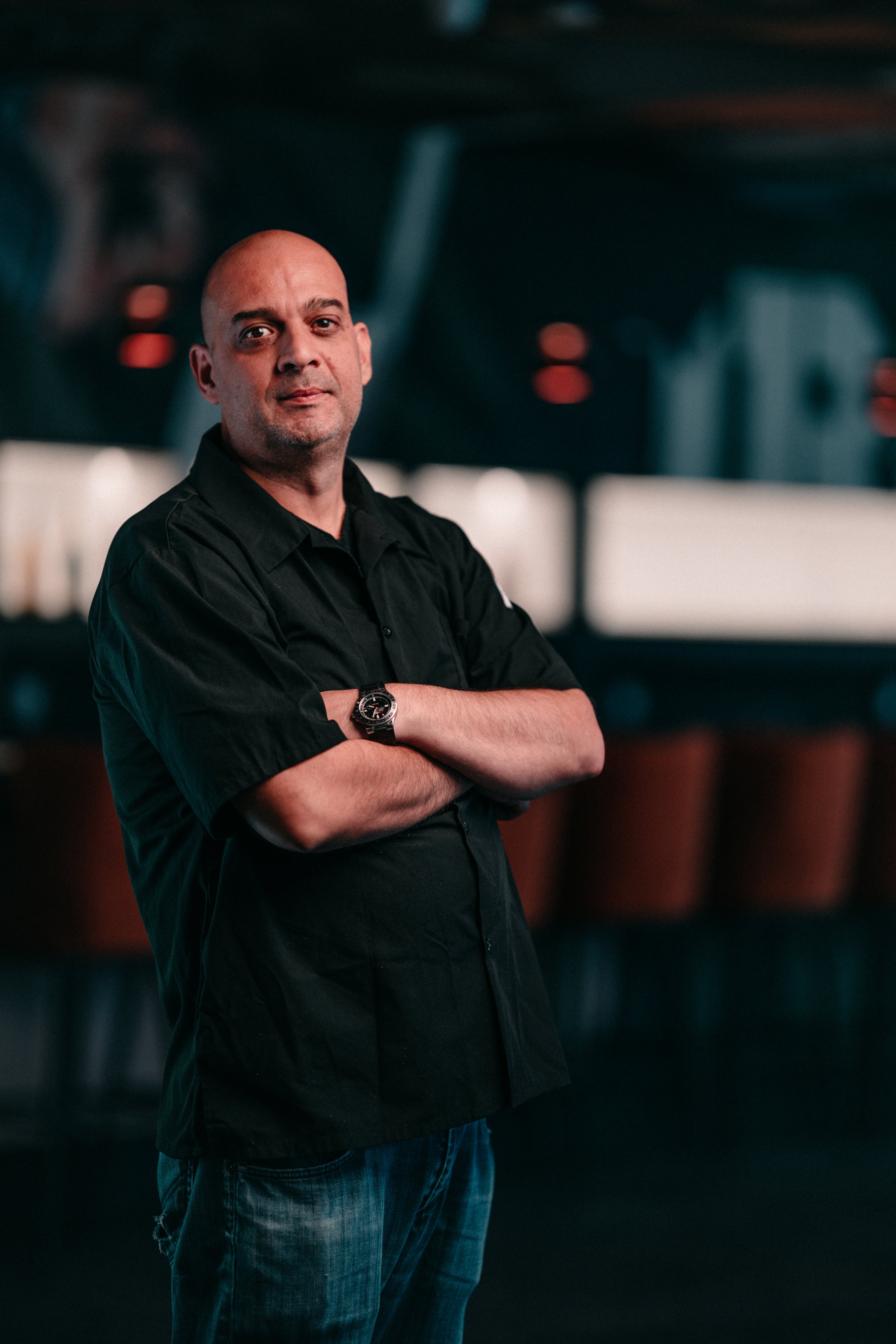Eleftherios Natas_photo credit Timothy Yantz Emberlins Design - Washingtonian Chef Eleftherios Natas is bringing a global perspective to the small plate menu. Photo by Timothy Yantz.