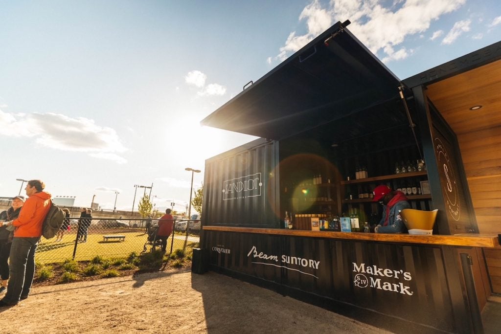 Sandlot Georgetown Outdoor Bar Entertainment Space Black Chefs Opens