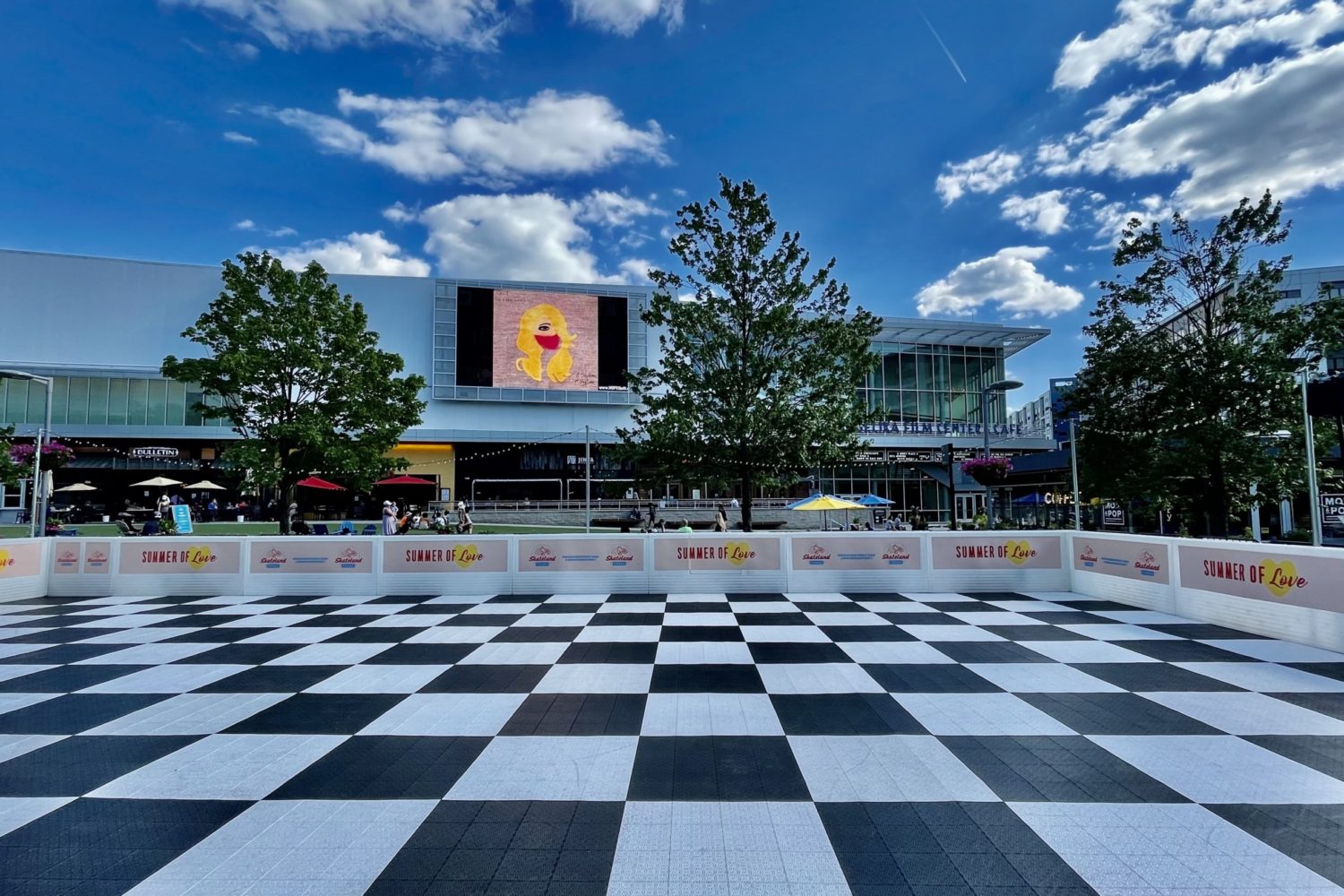 Mosaic Skateland in Fairfax opens Saturday. Photo courtesy of EDENS.