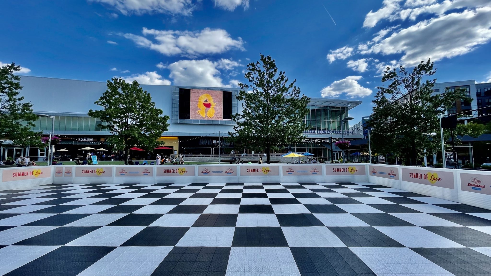 Mosaic Skateland in Fairfax opens Saturday. Photo courtesy of EDENS.