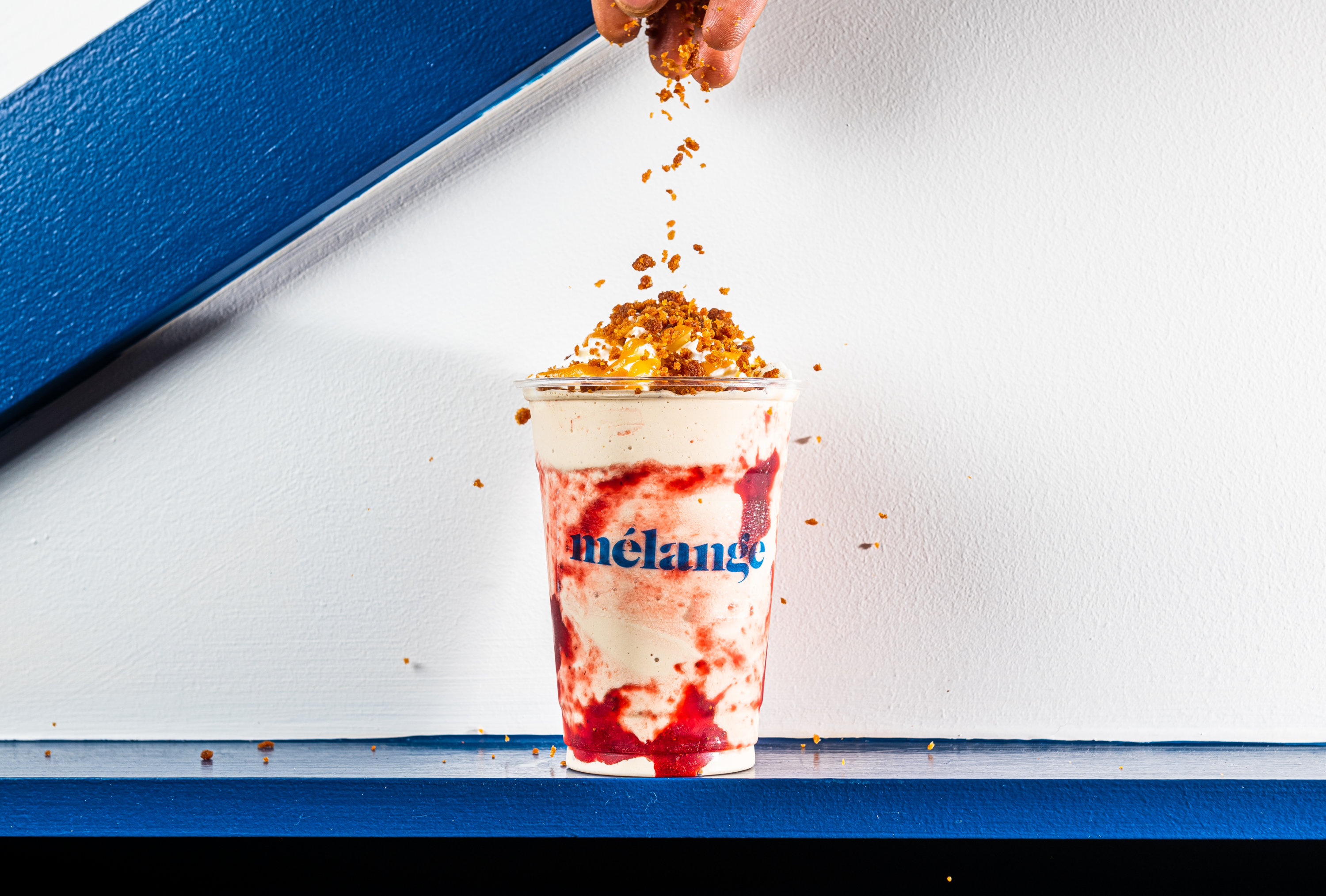 milkshake-PBJ-Toast-RL - Washingtonian PB&J milkshake at Melange. Photo by Rey Lopez.