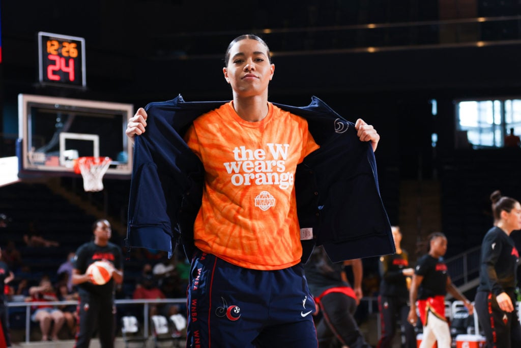 Las Vegas Aces v Washington Mystics - Washingtonian