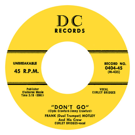 DC 0404 Label 45-A DC 0404 Label 45-A